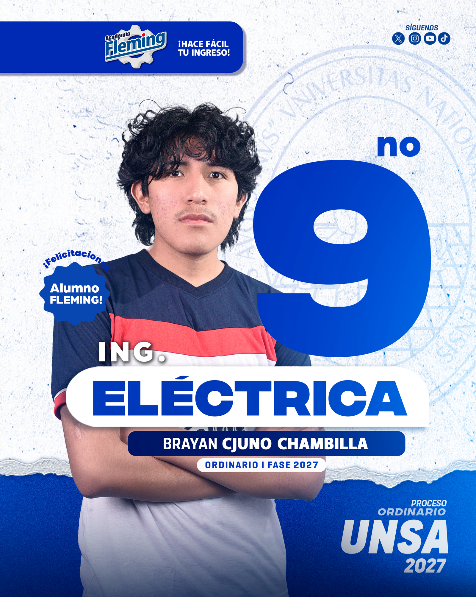 BRAYAN CJUNO CHAMBILLA 9 ELECTRICA