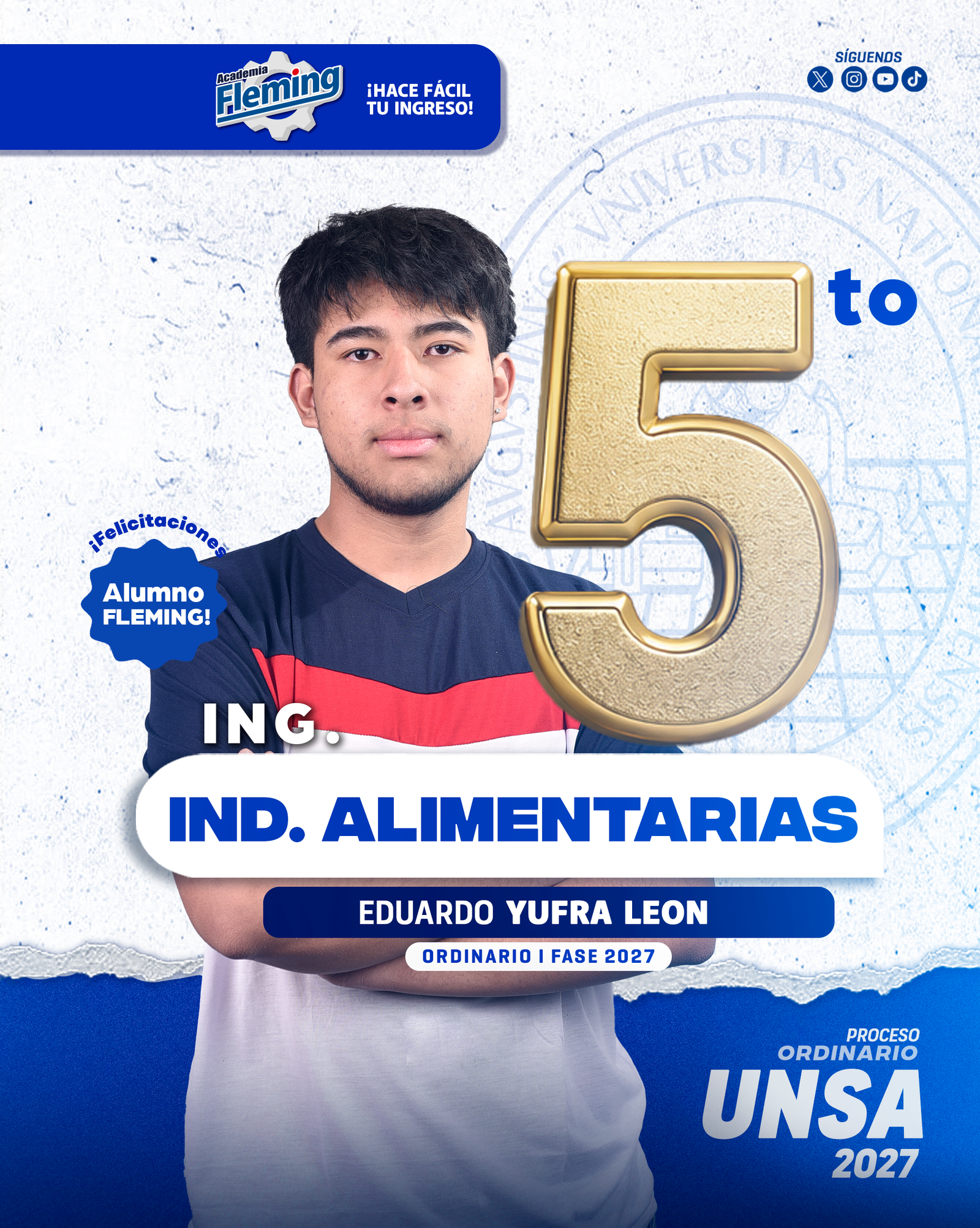 EDUARDO YUFRA LEON 5TO INGENIERIA INDUSTRIAS ALIMENTARIAS