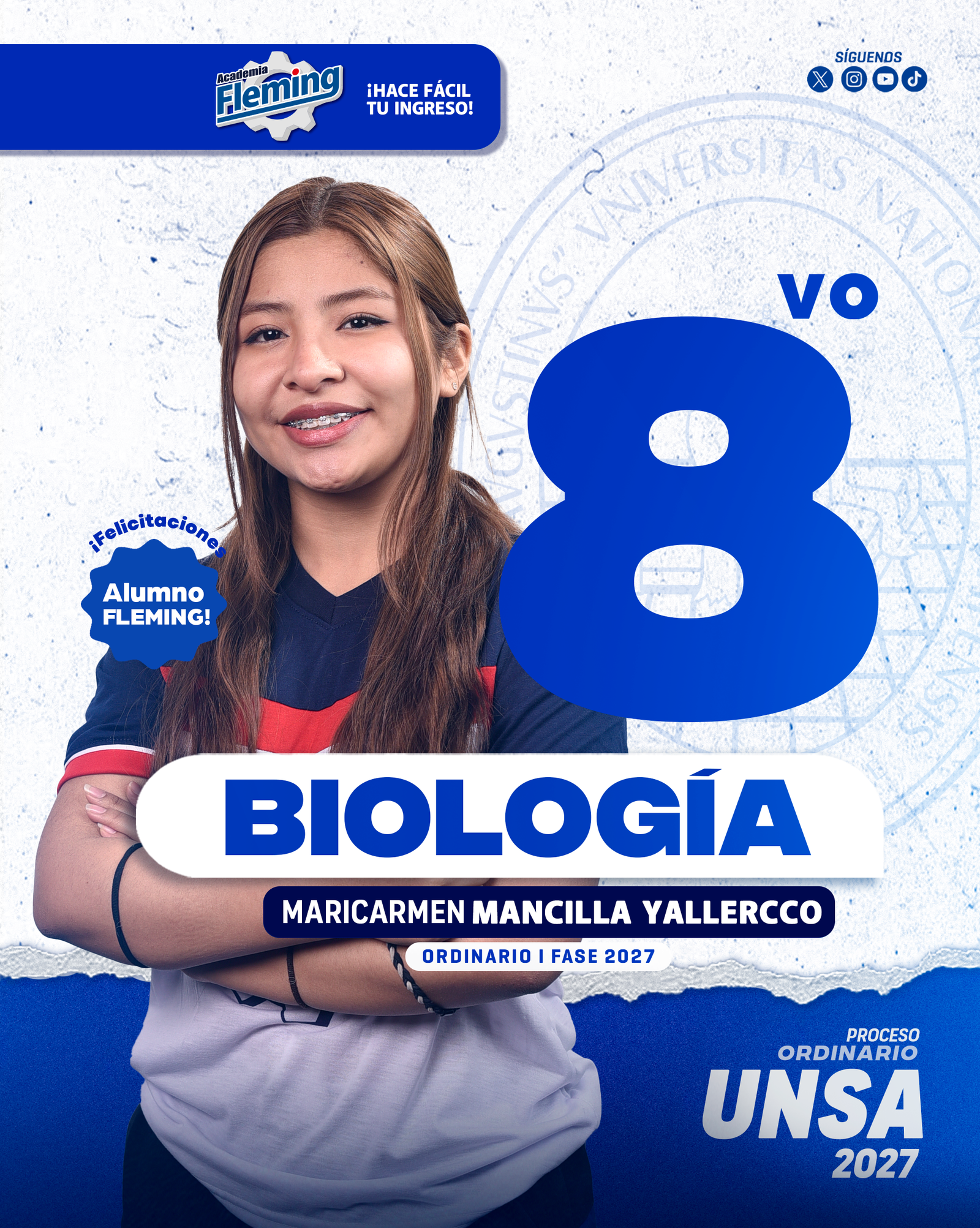 MARICARMEN MANCILLA YALLERCCO 8 BIOLOGIA