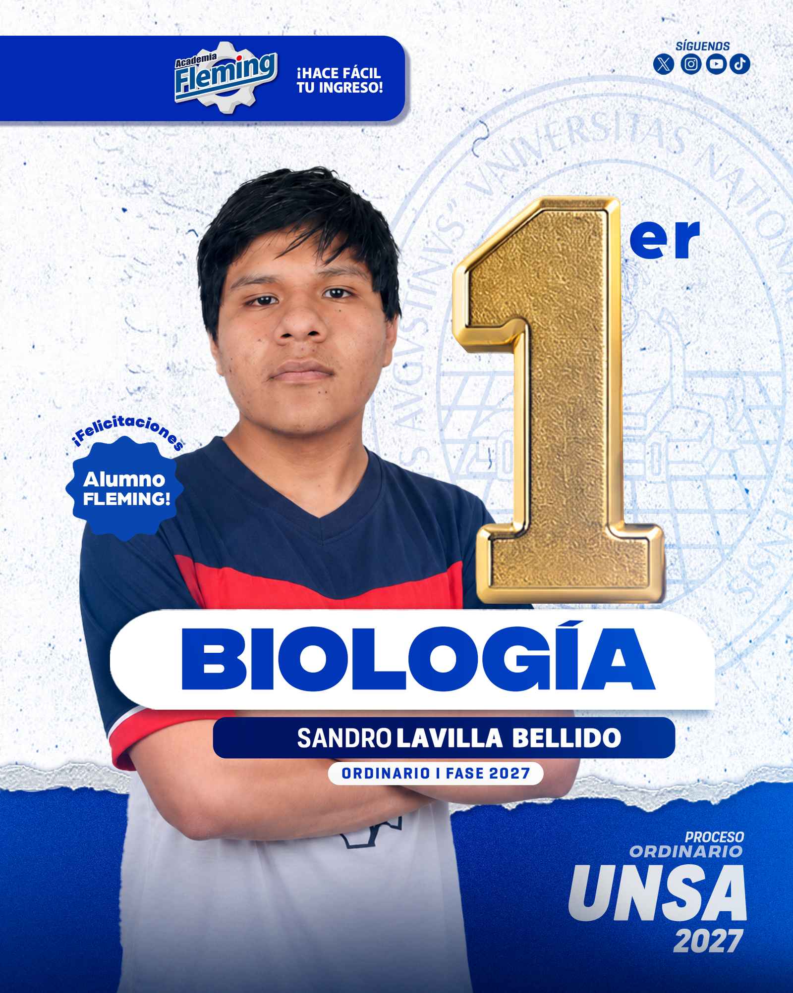 SANDRO LAVILLA BELLIDO BIOLOGIA